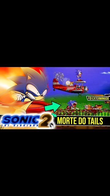 Triste Fim do Tails do Sonic 2 | SONIC 2 Dissipated #shorts