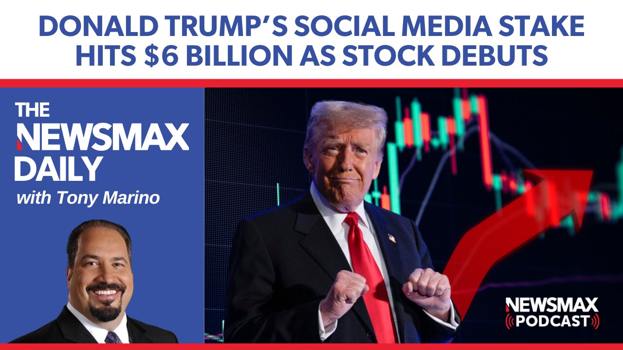 Trump Stock Soars in NASDAQ Debut | The NEWSMAX Daily (03/26/2024)