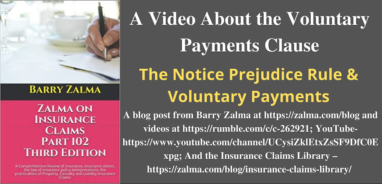 A Video About the Voluntary Payments Clause