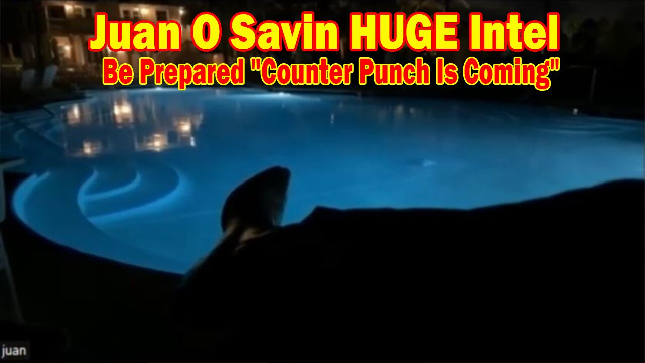 Juan O Savin HUGE Intel Nov 10: Be Prepared "Counter Punch Is Coming"