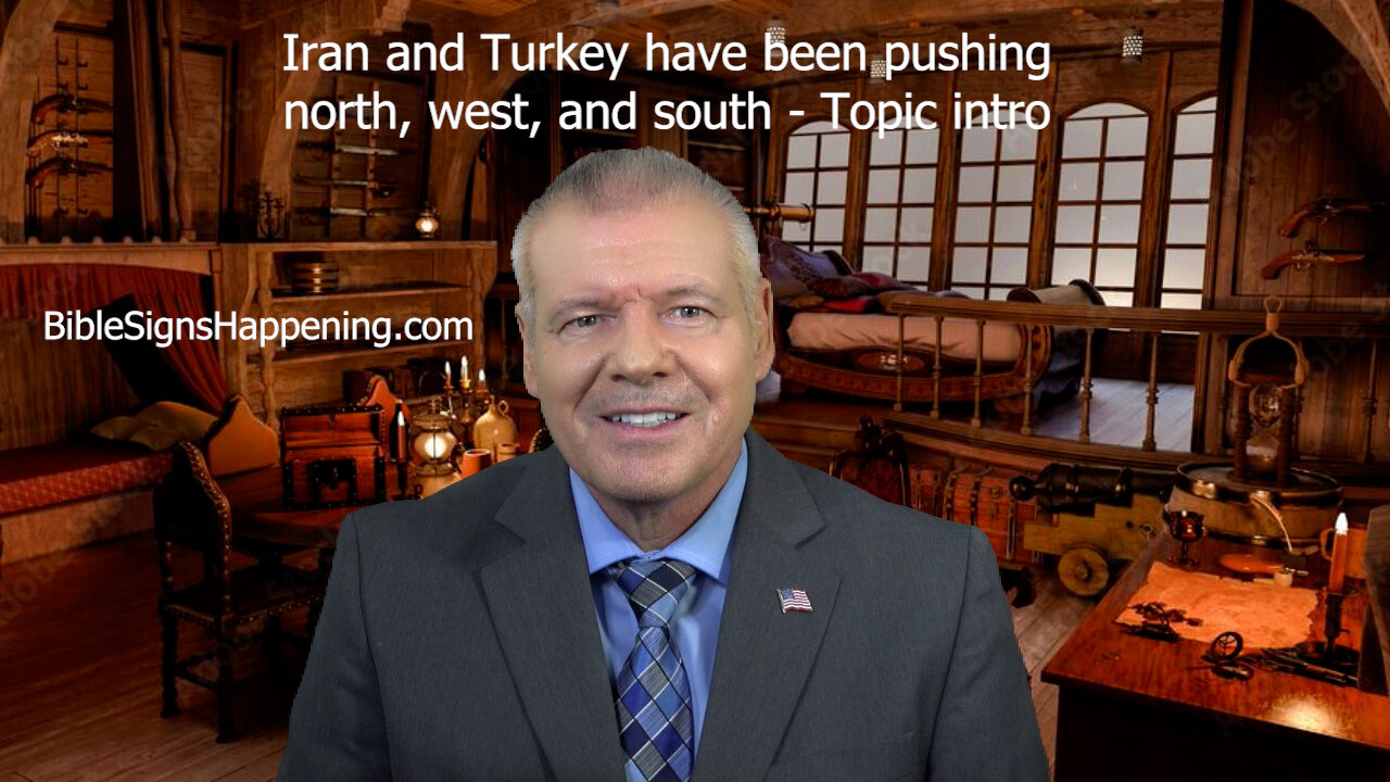 Iran and Turkey have been pushing north, west, and south - Topic intro