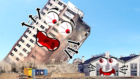 Building Demolitions That Went Horribly Wrong | Doodles in Real Life | Lucky Doodles