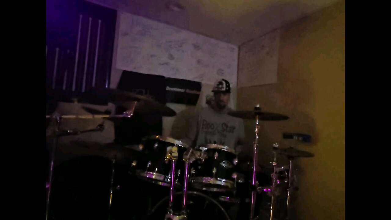 November 19th 2024 Legally Blind Drummer RooStar Drum Solo.