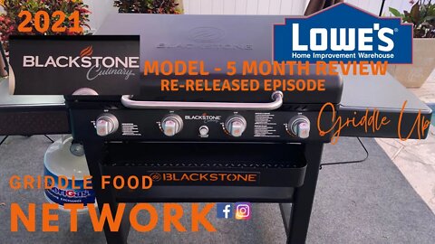 36'' Blackstone Griddle Culinary Series at Lowes | Blackstone Griddle Review | Griddle Food Network