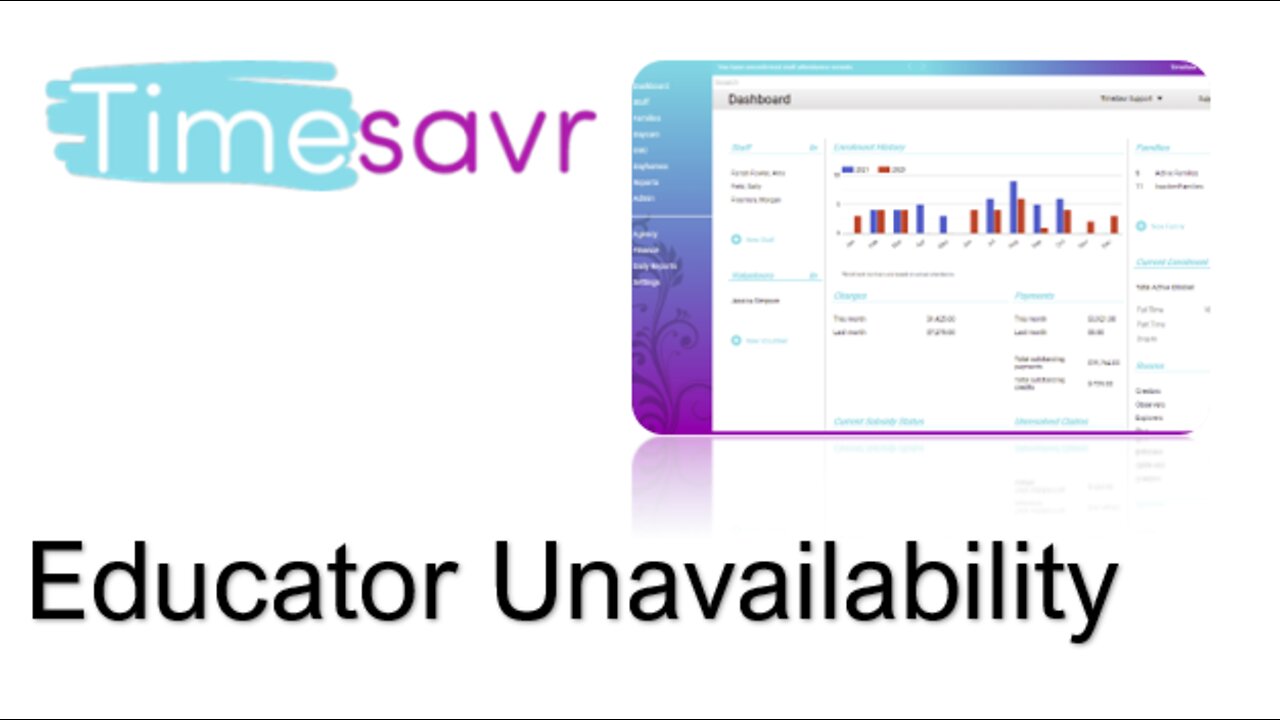 TimeSavr Educator Unavailability on Desktop