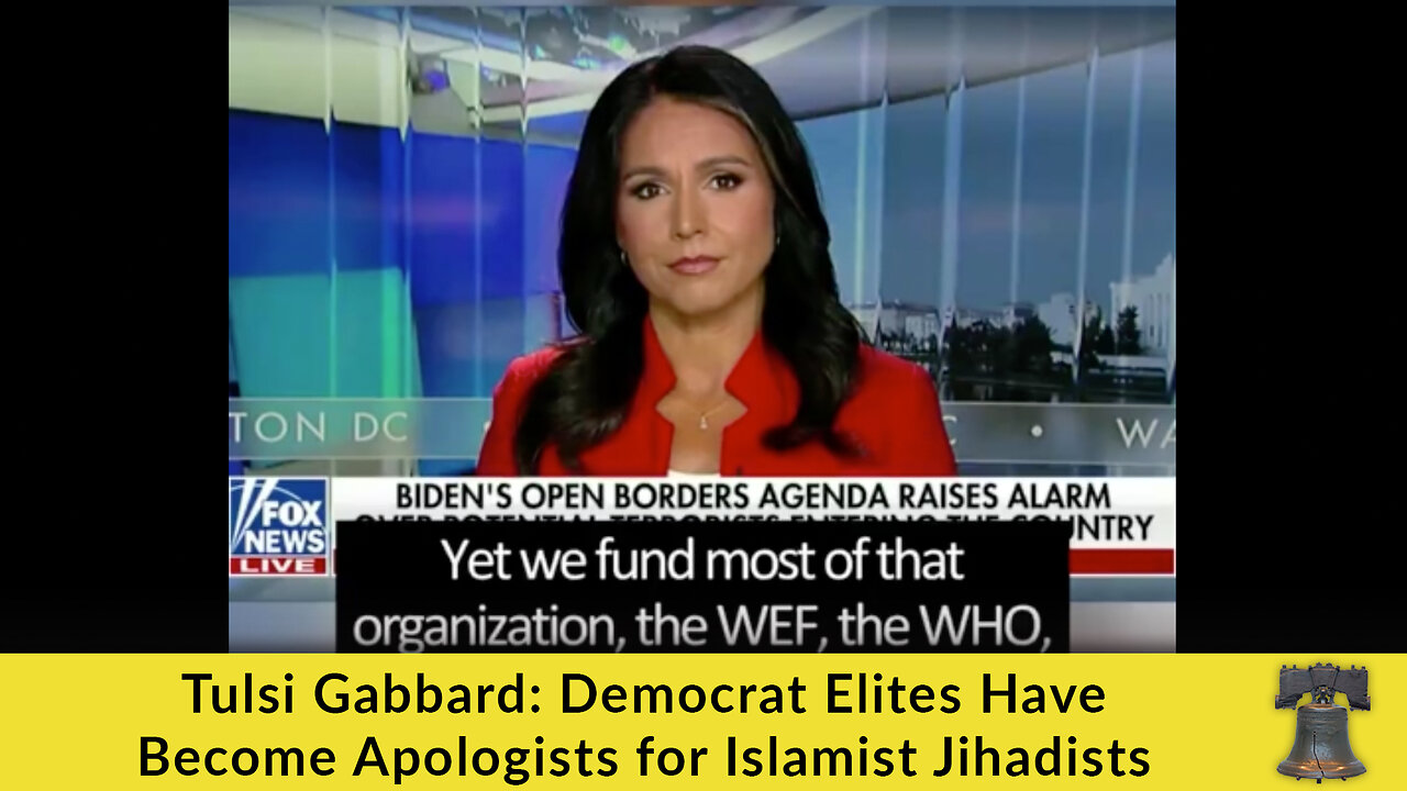 Tulsi Gabbard: Democrat Elites Have Become Apologists for Islamist Jihadists