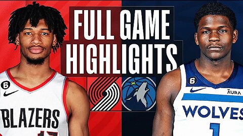 Portland Trail Blazers vs. Minnesota Timberwolves Full Game Highlights | Apr 2 | 2023 NBA Season