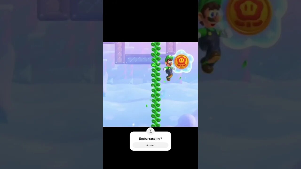 Super Mario Bros Wonder is tricky… #supermariobroswonder #luigi #gaming