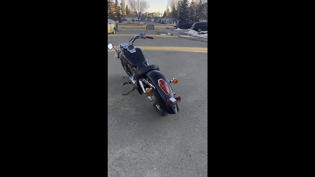 Honda shadow aero. 2004