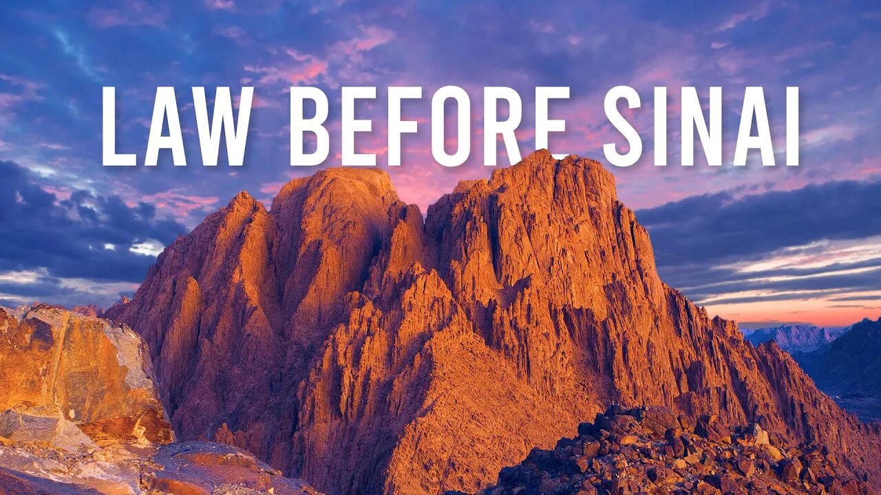 Sabbath Services, July 9 - "The Law Before Sinai" with Elder Randy Folliard