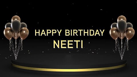 Wish you a very Happy Birthday Neeti