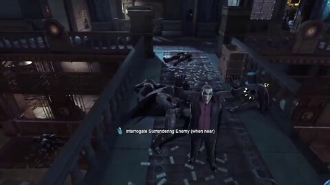 Batman Arkham Origins - Batman Dance Interrogation