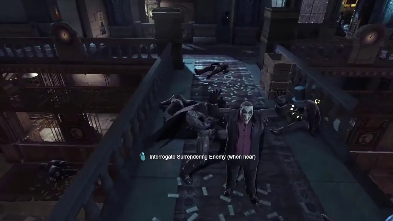 Batman Arkham Origins - Batman Dance Interrogation