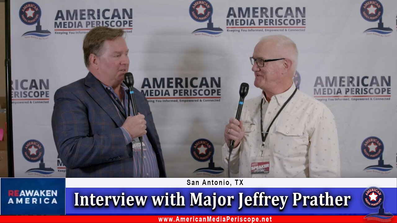 James Grundvig Interviews Major Jeffrey Prather at the San Antonio Freedom Conference
