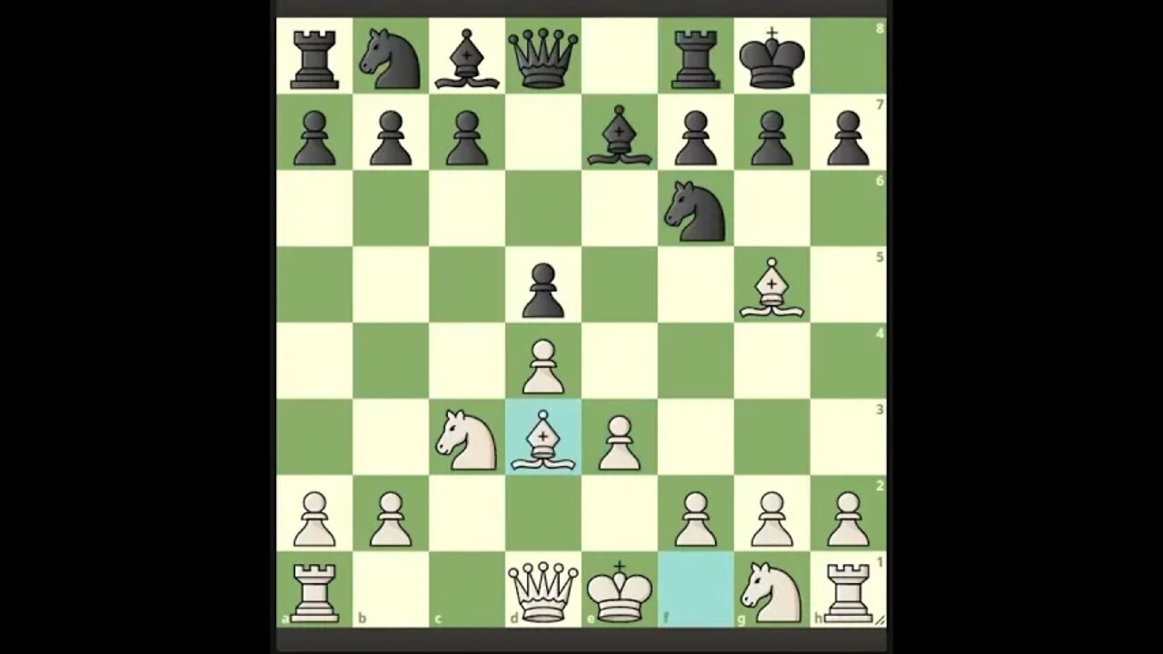 SENSACIONAL ARMADILHA DE RUBINSTEIN #Shorts #Xadrez #Chess