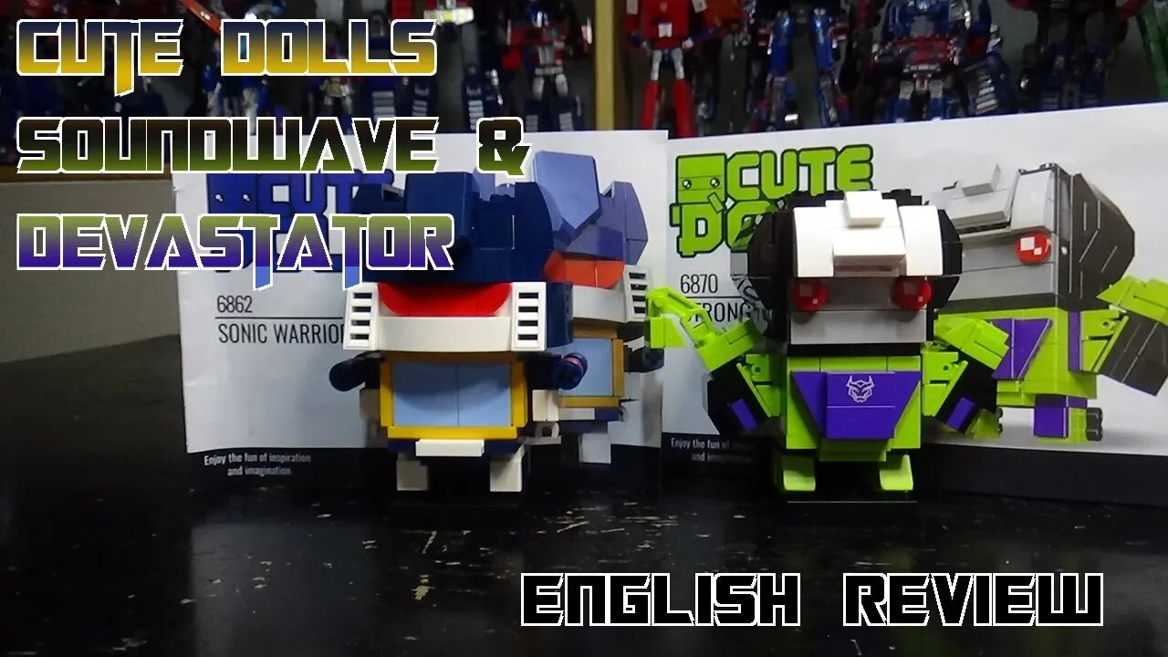 Video Review of the Cute Dolls Soundwave & Devastator