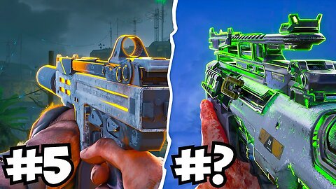 RANKING EVERY SMG from World at War to Black Ops 4 Zombies.