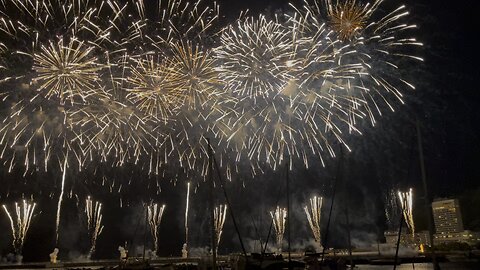 fire works in japan