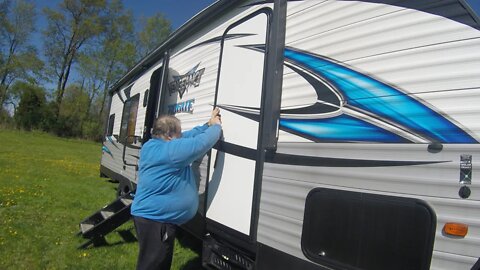 Getting RV out of Storage
