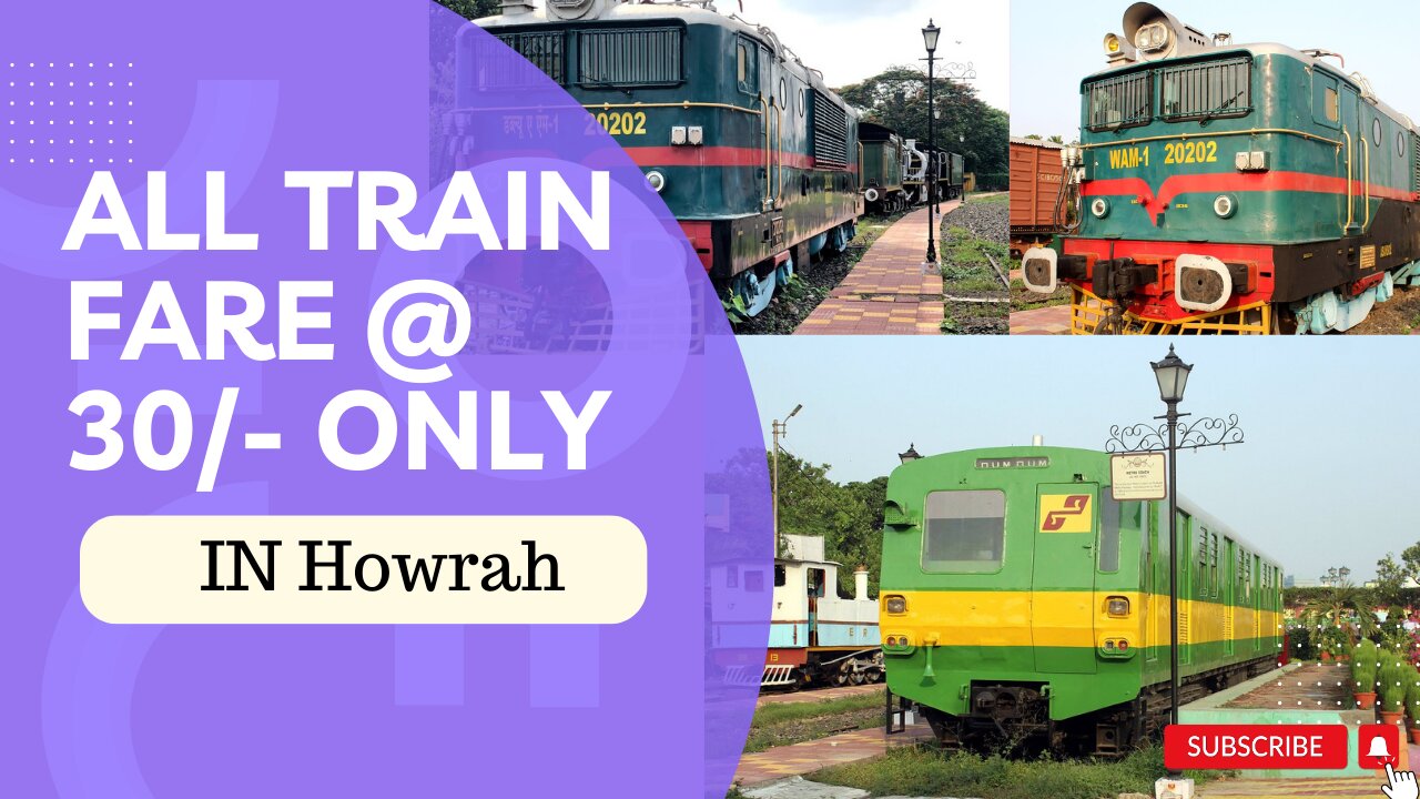 Rail Museum, Howrah: A Fascinating Look at India's Railway History