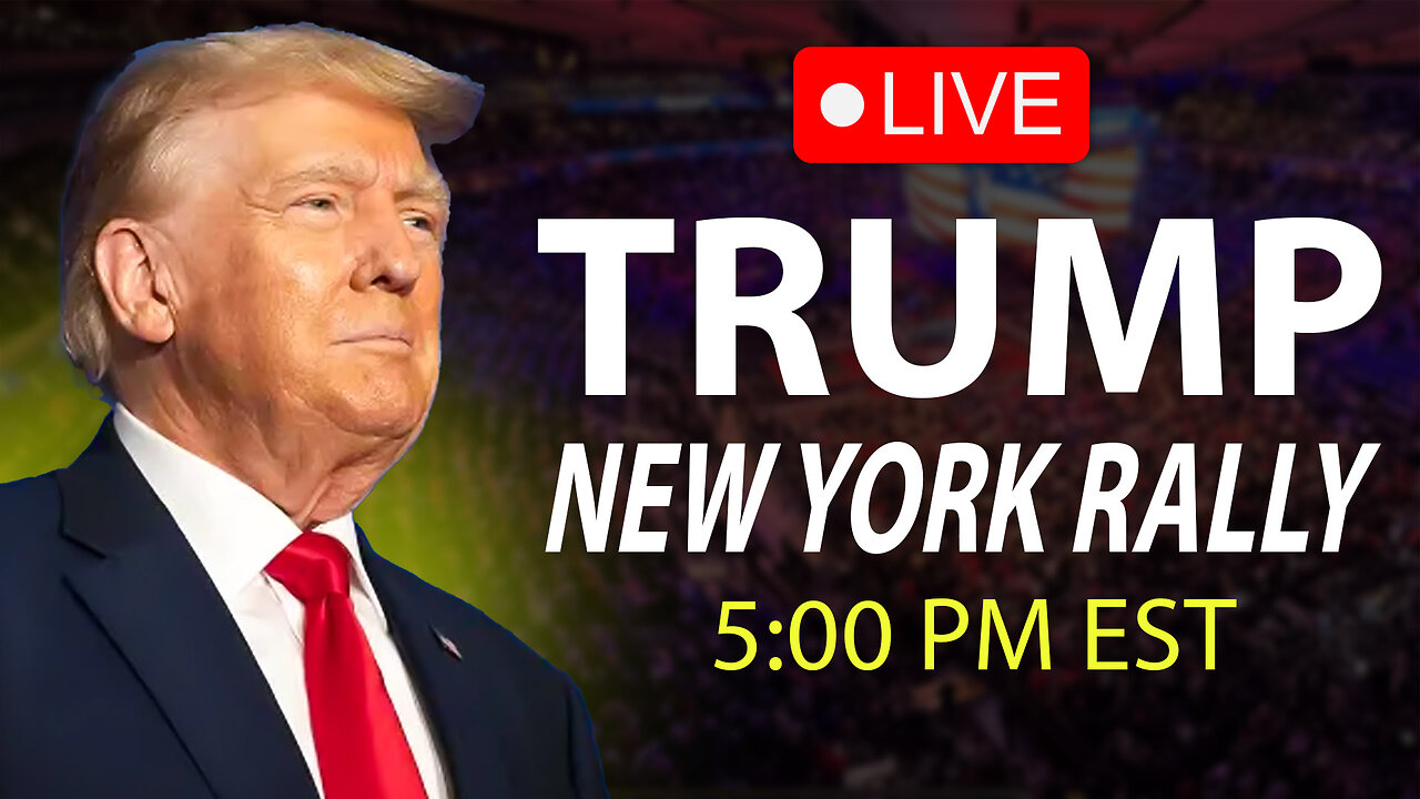 LIVE! Donald Trump's EPIC New York Rally at Madison Square Garden