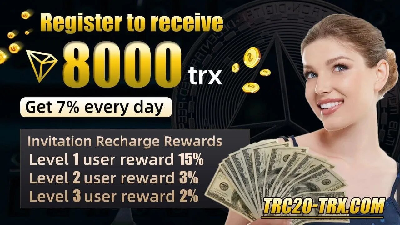 Make money with mobile phone work today's new trx mining today's new trx website