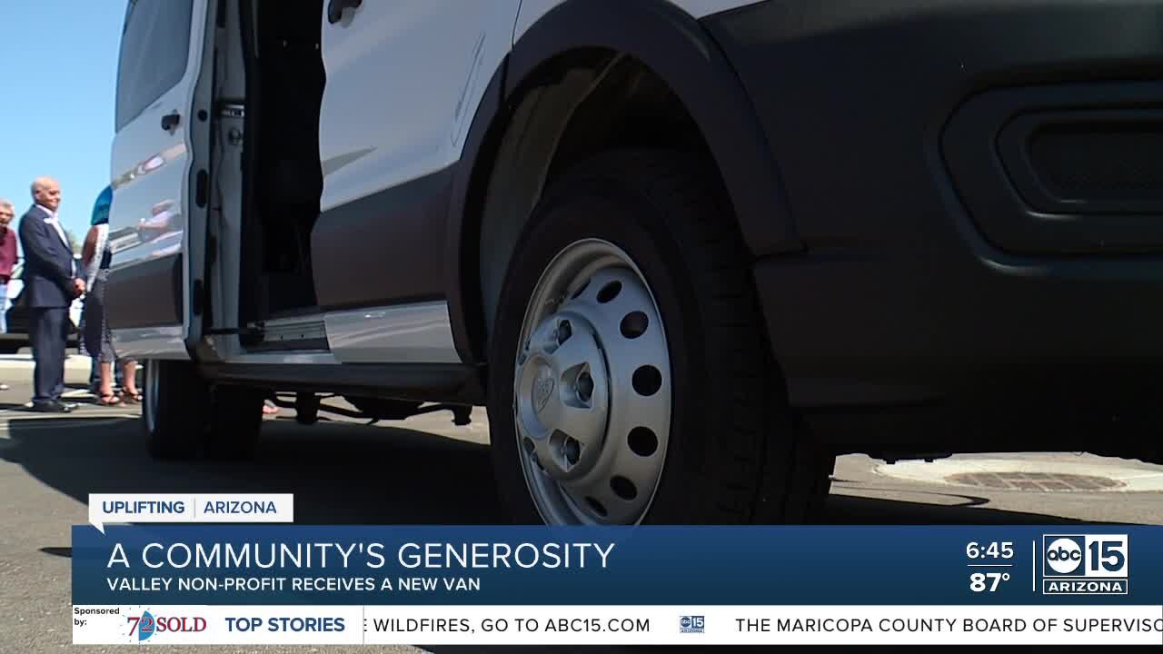 Valley non-profit receives new van thanks to community's generosity