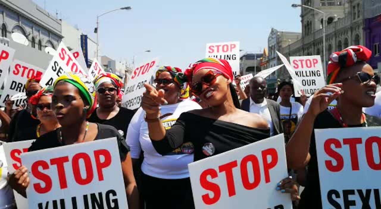 SOUTH AFRICA - Durban - IFP's Gender Based Violence march (Videos) (Eo4)