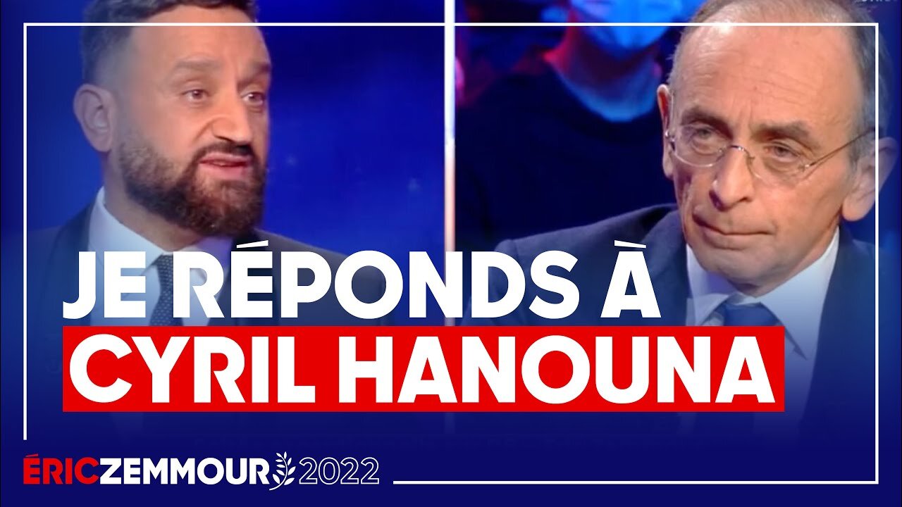 Eric Zemmour chez Cyril Hanouna