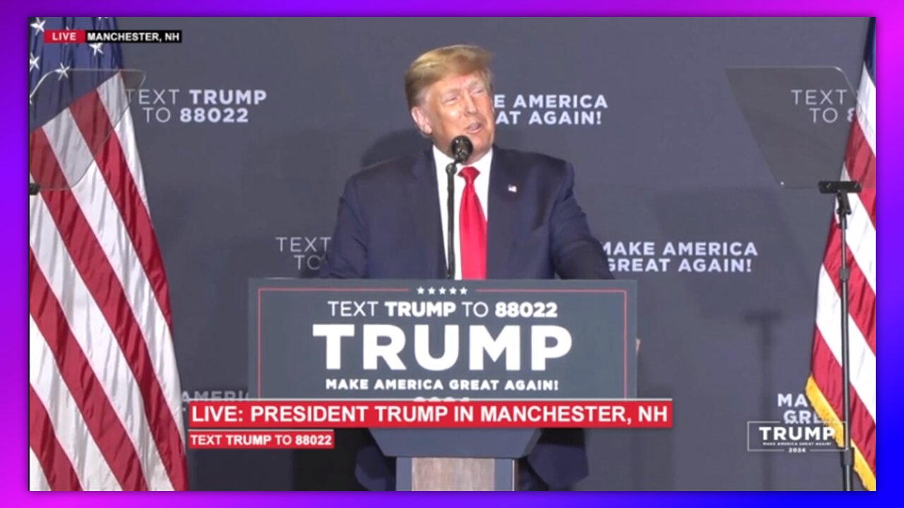 TRUMP - 04-27-23 PRESIDENT TRUMP IN MANCHESTER, NH (FULL) 🔥🔥🔥🔥🙏✝️