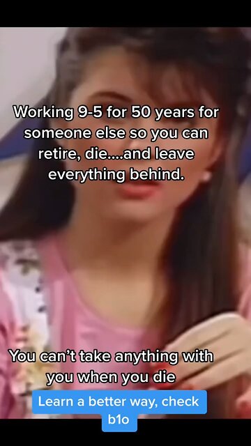 Working 9-5 for 50 years?