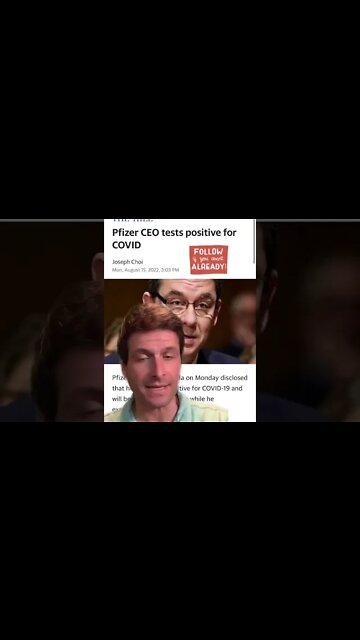 Pfizer CEO Covid Positive Despite His 4 CV Shots 🤔