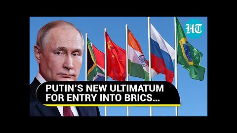 Eye On West’s Sanctions, Putin Sets New Condition For Countries Seeking To Join BRICS | Watch