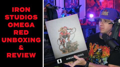 Iron Studios Omega Red BDS Art Scale 1/10 statue Unboxing and Review