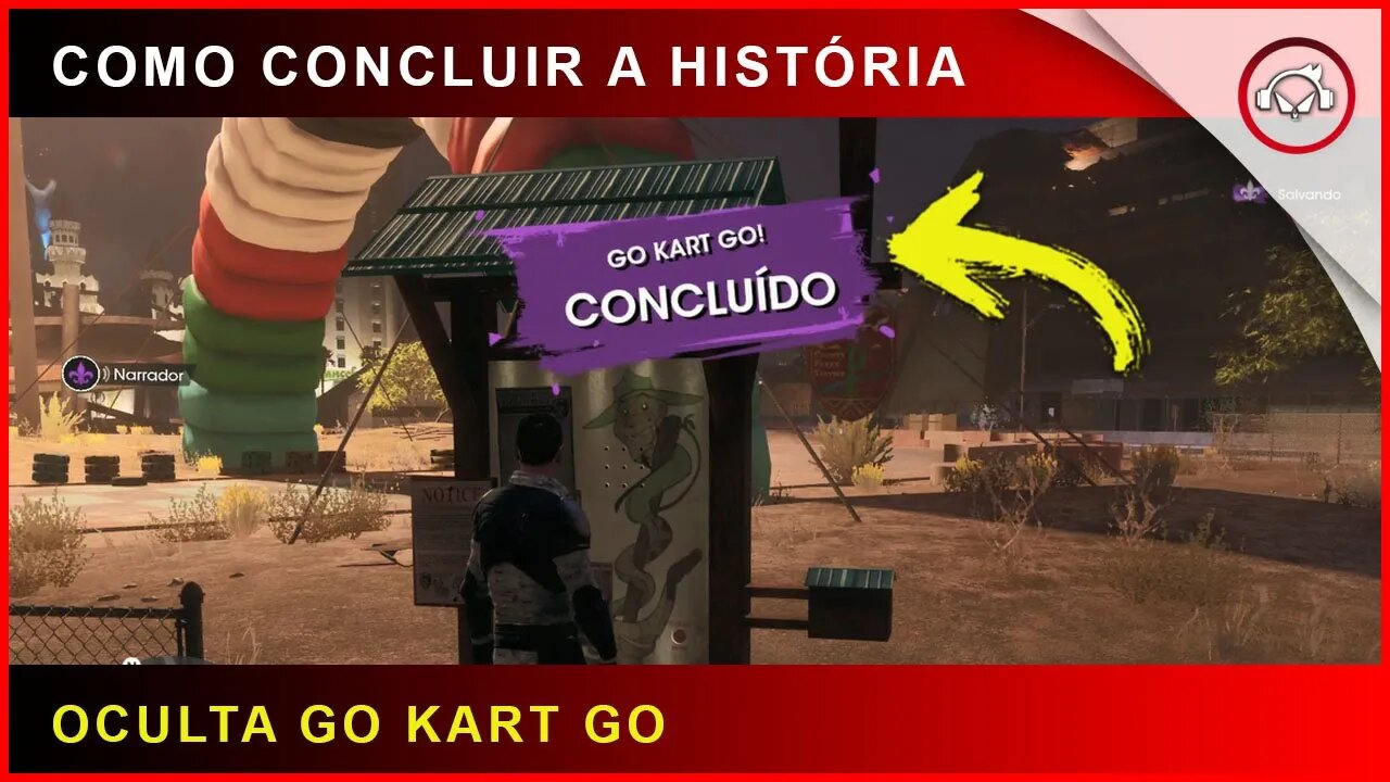 Saints Row, Como concluir a história oculta, Go Kart Go | super dica