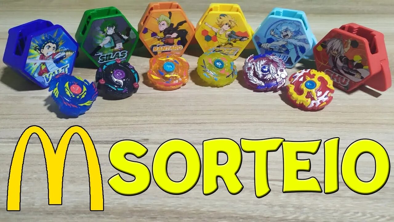 SORTEIO BEYBLADE do MCDONALD'S - Faltam 4 dias