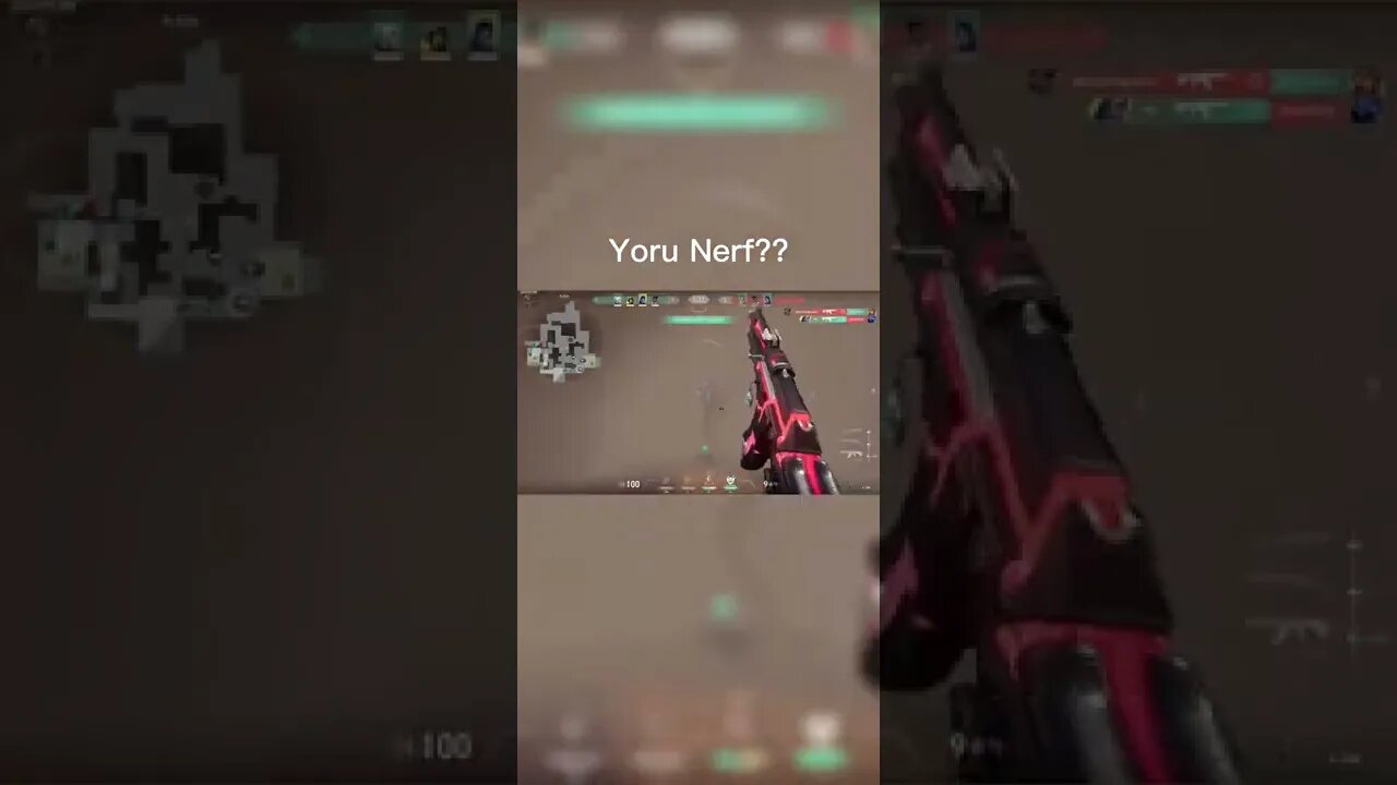 Yoru Nerf?? | Valorant #Shorts