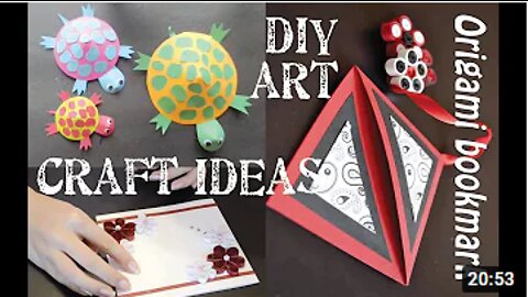 DIY art craft ideas 2022