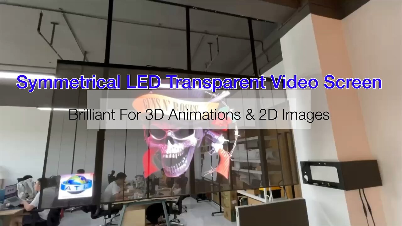 Game changer Transparent Video Screen