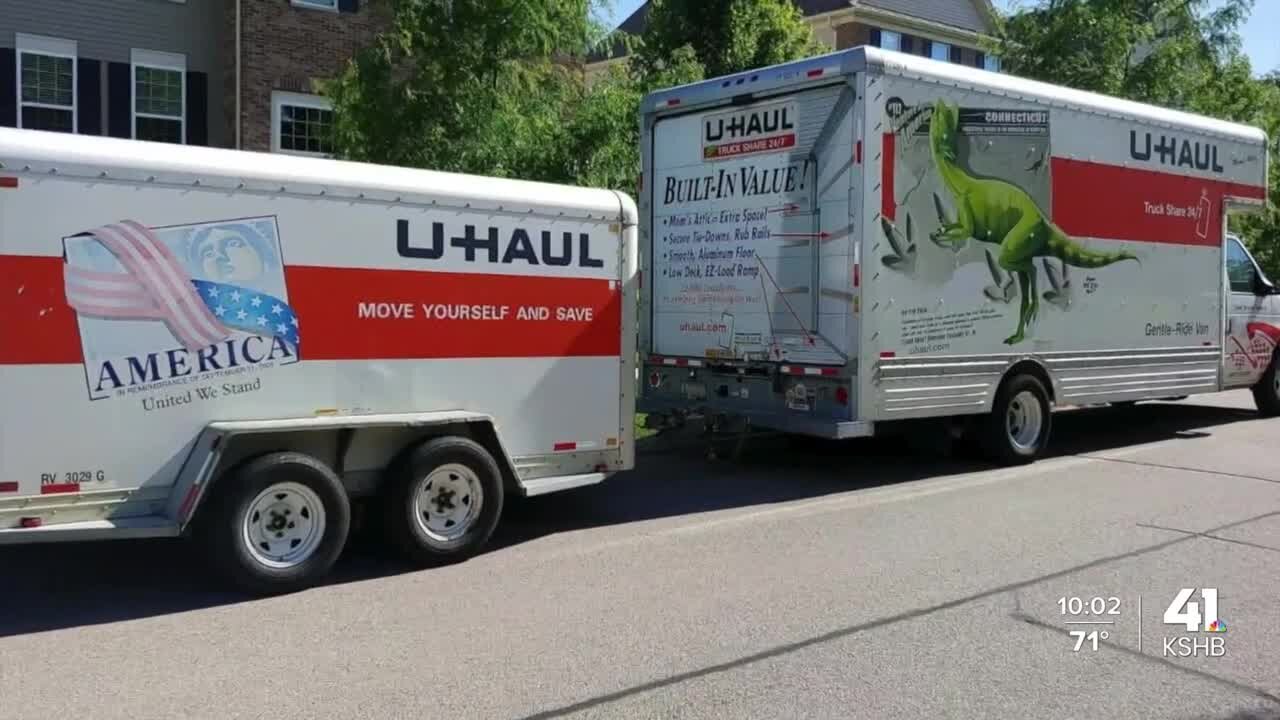 'My heart sank': U-Haul of family treasures, pictures of late husband stolen from woman moving to Kansas