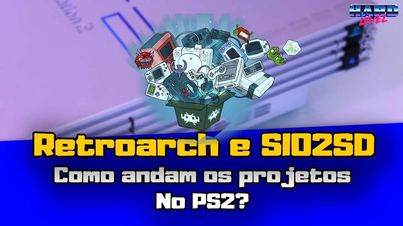 RetroArch do PS2 e SIO2SD - Como andam os projetos?