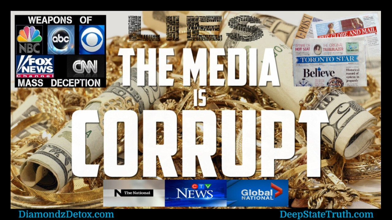 📺 The Corrupt Mainstream Media Stooges Aren't Journalists at All, They're Lying, "Script Reading" Actors!