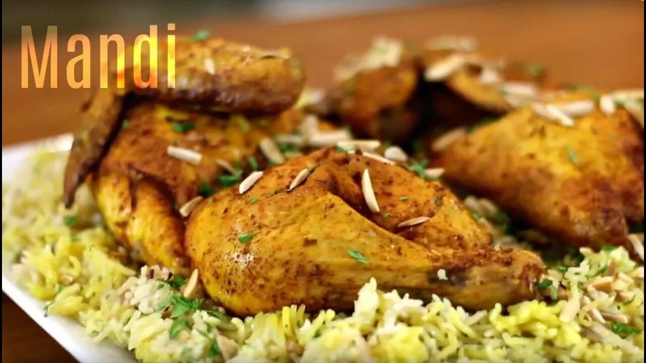 Chicken Mandi Recipe _ How to make Chicken Mandi - Smokey Flavored Rice