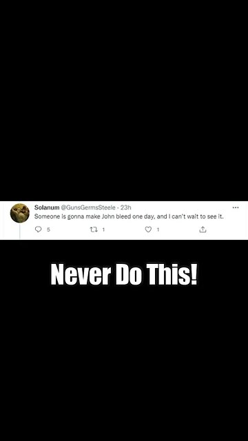 Do NOT Threaten John Phipps #Shorts