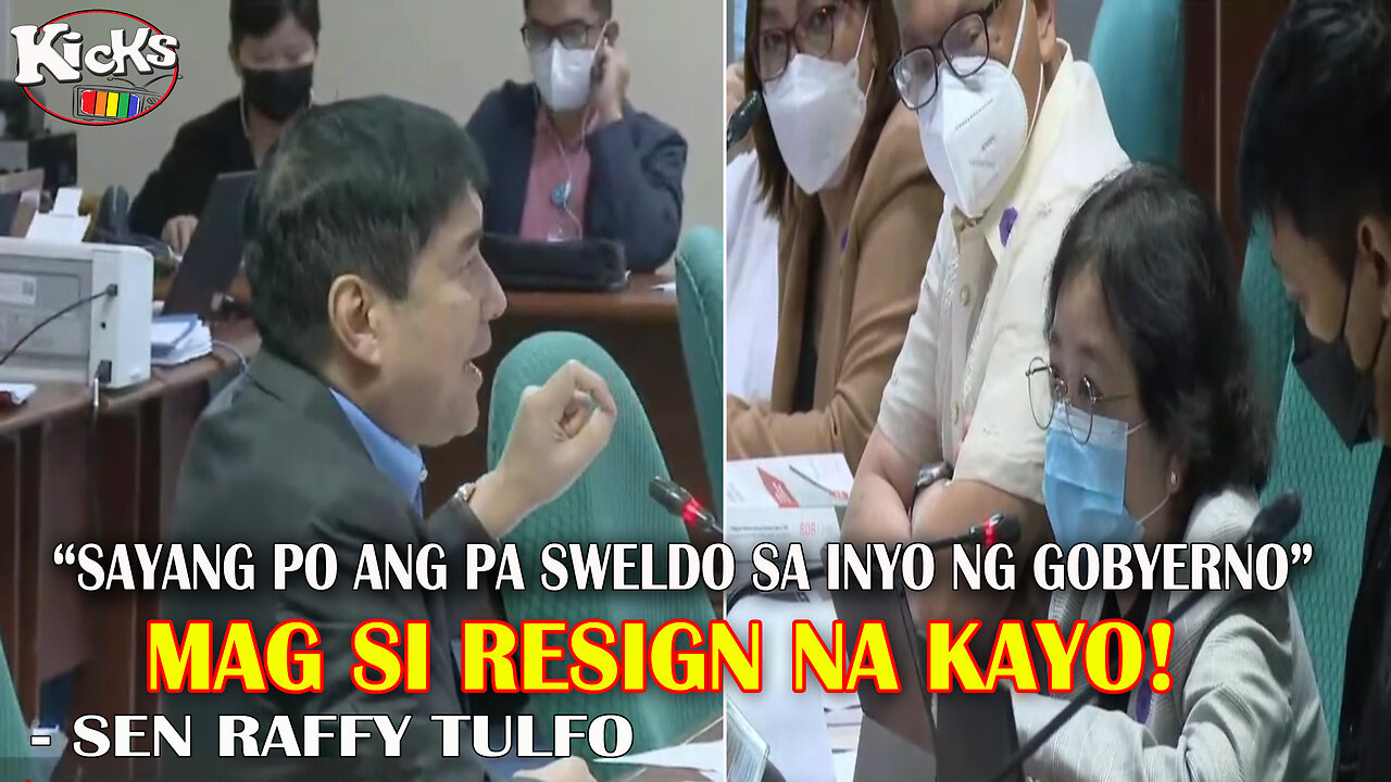 RESIGN sabi ni RAFFY TULFO sa mga opisyal ng gobyerno na hindi makasagot pasabog 2023