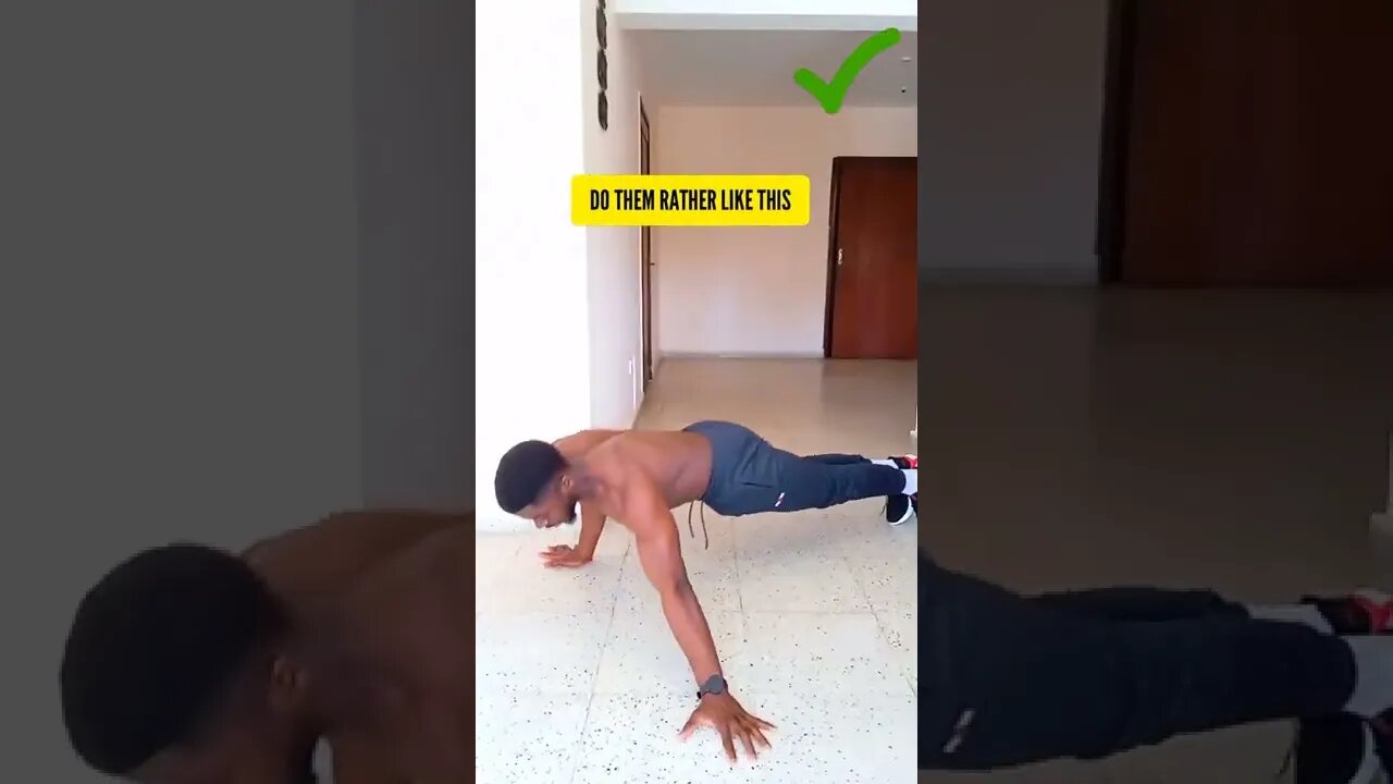 archer push up exercise tutorial for beginners at home #beginners #athome #workout #shorts