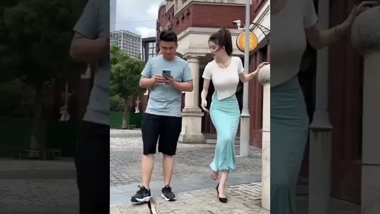 Funny Shoe Situation With Pretty and Cute Girl!