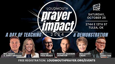 Loudmouth PRAYER INPACT 2024 - AFTERNOON Session - Marty Grisham