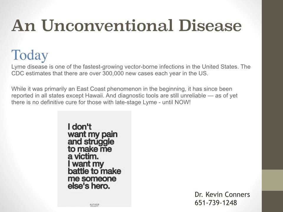 The Lyme Dilemma 1 | Dr. Kevin Conners - Conners Clinic