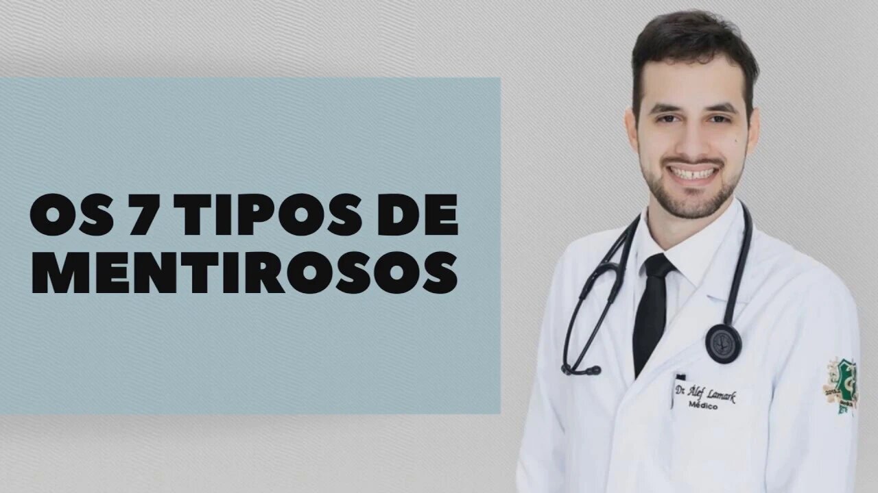 Conheça 7 tipos de mentirosos | Dr. Álef Lamark